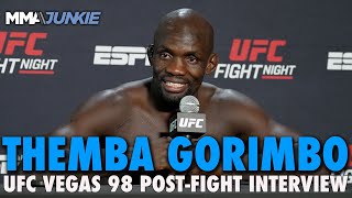 Themba Gorimbo Took Smart Path to Victory Wants December Return  UFC Vegas 98 [upl. by Aline]