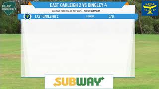 East Oakleigh 2 v Dingley 4 [upl. by Notsuoh885]