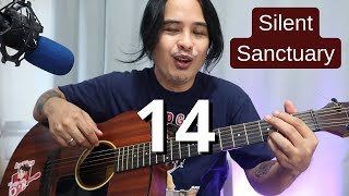 14 Silent Sanctuary guitar tutorial [upl. by Eitsyrk]