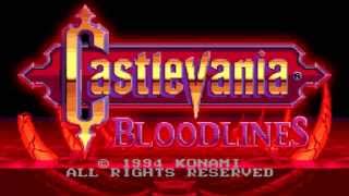 Castlevania Bloodlines 07 Stage 1 Extended [upl. by Nadaha]