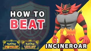 How to Beat 7 Star Incineroar Tera Raid ► Pokemon Scarlet amp Violet [upl. by Lertnom300]