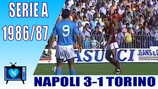 Napoli  Torino 31  Serie A 198687  partita completa  Full match  Maradona played [upl. by Francesca]