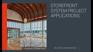 Storefront System Project Applications [upl. by Atnohsal]