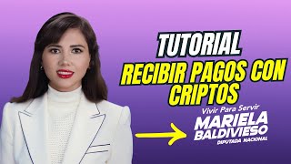 TUTORIAL Como recibir pagos con criptomonedas desde Bolivia [upl. by Ettenan975]