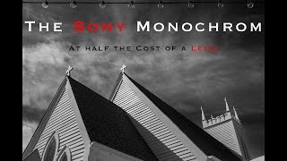 The Sony Monochrom  At half the cost of a Leica Monochrom [upl. by Adnylg]