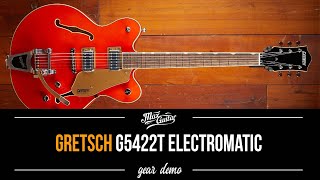 Gretsch G5622T Electromatic Orange Stain  Gear Demo [upl. by Ecneralc]