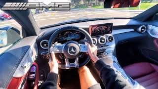 Best AMG C43 Coupe POV Drive [upl. by Nalloh]