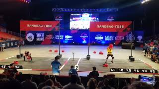 Rauno Heinla vs Johan Espenkrona Bag Toss OSG 40 [upl. by Hatti102]