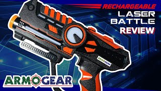 Armogear New Rechargeable Laser Battle Unboxing Review [upl. by Eeima666]