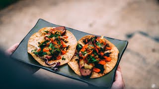 Grilled Duck Tacos  DUCKCHAR [upl. by Nojed]