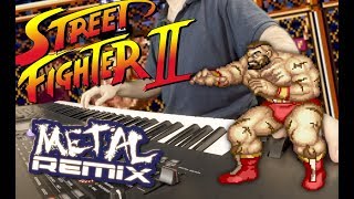 Street Fighter II Zangief Theme Synth METAL Remix [upl. by Snell]