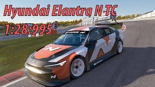 Hyundai Elantra N TC  Brands Hatch GP 128995  Assetto Corsa Hyundai Virtual Cup  Setup Link [upl. by Case736]