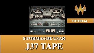 8 formas de usar J37 Tape [upl. by Valeda]