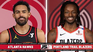 Atlanta Hawks Vs Portland Trail Blazers  NBA Live Scoreboard 2024 [upl. by Alicia822]