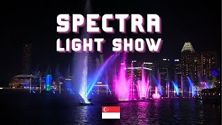 Spectra Light Show Marina Bay Sands 2024 🇸🇬 [upl. by Nie886]