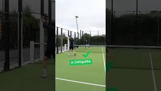 🎾🚀 What Shot Should You Play After a Chiquita PadelTips Chiquita [upl. by Ardnekat]