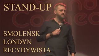 Tomasz Boras  quotSMOLENSK LONDYN RECYDYWISTAquot I STANDUP [upl. by Linskey]