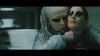 The Matrix Reloaded  Morpheus vs Twins [upl. by Annonyw627]