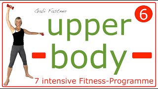 67🌶️ 42 min upper body  Oberkörper Intensiv  Workout mit Hanteln [upl. by Rusel]