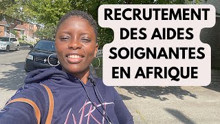 Recrutement aide soignant au Québec Benin Cameroun Madagascar [upl. by Marlo808]