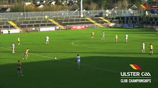 Ulster Club  Craigbane v Drumhowan  JFC Semi Final Highlights [upl. by Yekciv]