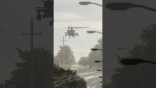 DCS AH64D Apache  Protecting The Convoy dcs dcsworldgameplay dcsworld shorts ah64d [upl. by Deb648]