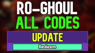 New RoGhoul Codes  Roblox RoGhoul Codes December 2023 [upl. by Arundel905]