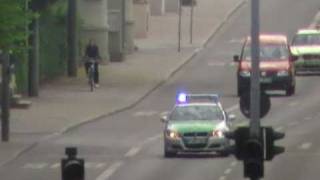 FuStW Polizei Regensburg mit Einsatzabbruch [upl. by Topping]