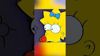 Maggie successfully rescues her sleeping family The Simpsons Season 7e06 thesimpsonsshorts [upl. by Gerrald]