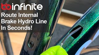 Route Internal Brake Hydro Line in Seconds [upl. by Hali822]