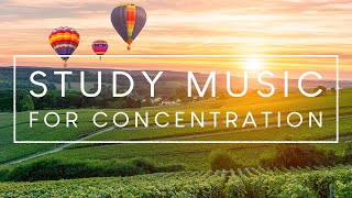 Music For Concentration And Focus While Studying  3 Hours of Ambient Study Music [upl. by Wheaton]