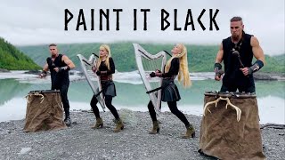 Paint It Black Rolling Stones Harp Twins  volfgangtwins [upl. by Aleakim562]