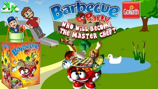 Barbecue Party  Toy BBQ with Toy Food Cookout  Goliath Games Review [upl. by Lav]