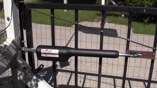 How to install mighty mule automatic gate opener [upl. by Zalea]