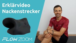 FLOWZOOM STRETCH Neckenstrecker  Erklärvideo  Nacken strecken und dehnen [upl. by Eronaele]