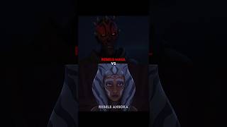 Rebels Maul VS Rebels Ahsoka capcut edit starwars shorts [upl. by Tterab]