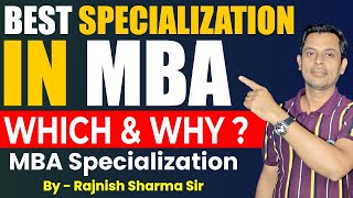 Best Specialization in MBA  MBA Specialization  Rajnish Sharma Classes  MBA 3rd Sem  Davv Indore [upl. by Urbannal39]