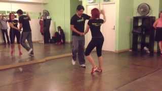 BACHATA FUNDAMENTALS  The Quick Step Back [upl. by Paucker]