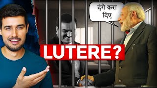 How Narendra Modis Friend Adani Hijack India  Explained by Dhruv Rathee Records  Hindi [upl. by Ynetruoc]