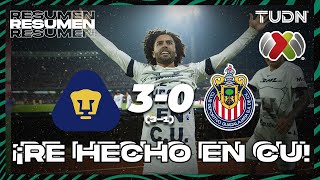 HIGHLIGHTS  Pumas 3 31 0 Chivas  4tos Final  AP2023  TUDN [upl. by Stubbs964]