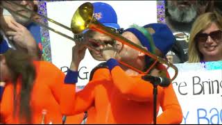 Jumbotron footage from opening ceremonies at a mets game [upl. by Inneg517]