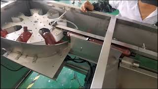 ZYG plastic bottles or glass bottles high speed automatic unscrambler machine for sale [upl. by Olnek336]