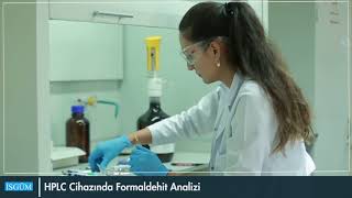 HPLC CIHAZINDA FORMALDEHIT ANALIZI [upl. by Ardelle]