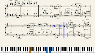 Beethoven 33 Variations on a waltz by Anton Diabelli Diabelli VariationsPiano Tutorial  Sheet [upl. by Judenberg]