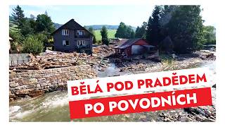 Povodně v Jeseníku 18 9 2024  Zkáza v Bělé pod Pradědem [upl. by Novelia926]