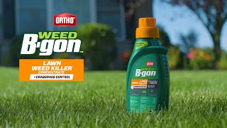 How to Use Ortho® Weed Bgon™ Lawn Weed Killer Concentrate  Crabgrass Control [upl. by Marys]