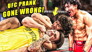 I Got KNOCKED OUT by UFC Fighter Raul Rosas After This INSANE Prank MUST WATCH [upl. by Norse767]