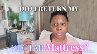 8 Month Update Nectar Mattress  Did I Return it Honest Not Sponsored  Mickisha [upl. by Beale653]