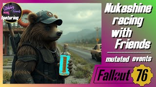 Nukashine Party Runs in the Wasteland of Fallout76 [upl. by Iniretake]