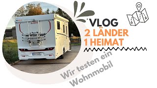 140 Vlog Spezial  Wir testen ein Wohnmobil  Dethleffs Just Camp [upl. by Lexerd]